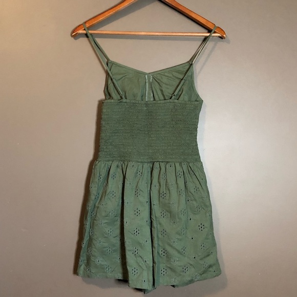 NWT! Aerie olive romper. Lined. - Picture 11 of 11